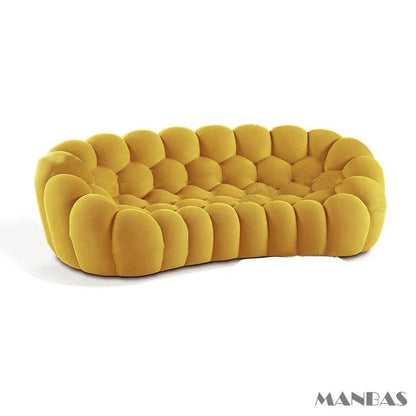 Upgrade Your Living Room with MINGDIBAO Fabric Sofas - Stylish Bubble Couch Designer Cloud Sofa Sets Fluffy Cloth Couch - Pacisia