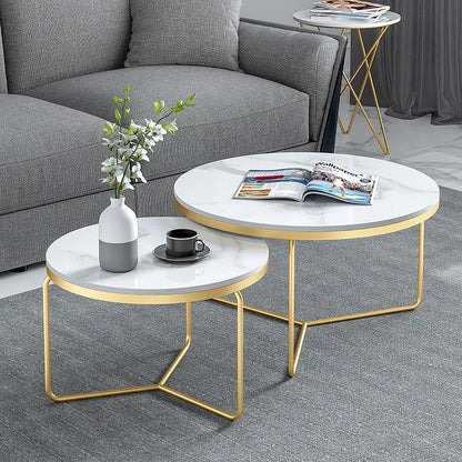 Living Room Design Side Table Metal Luxury Minimalist Home Coffee Tables Modern Design Muebles Para El Hogar Decoration - Pacisia