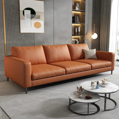 Lazy Leather Living Room Sofas Arm Bed Office Nordic Floor Luxury Modern Sofa Recliner Muebles Para El Hogar Home Furniture - Pacisia