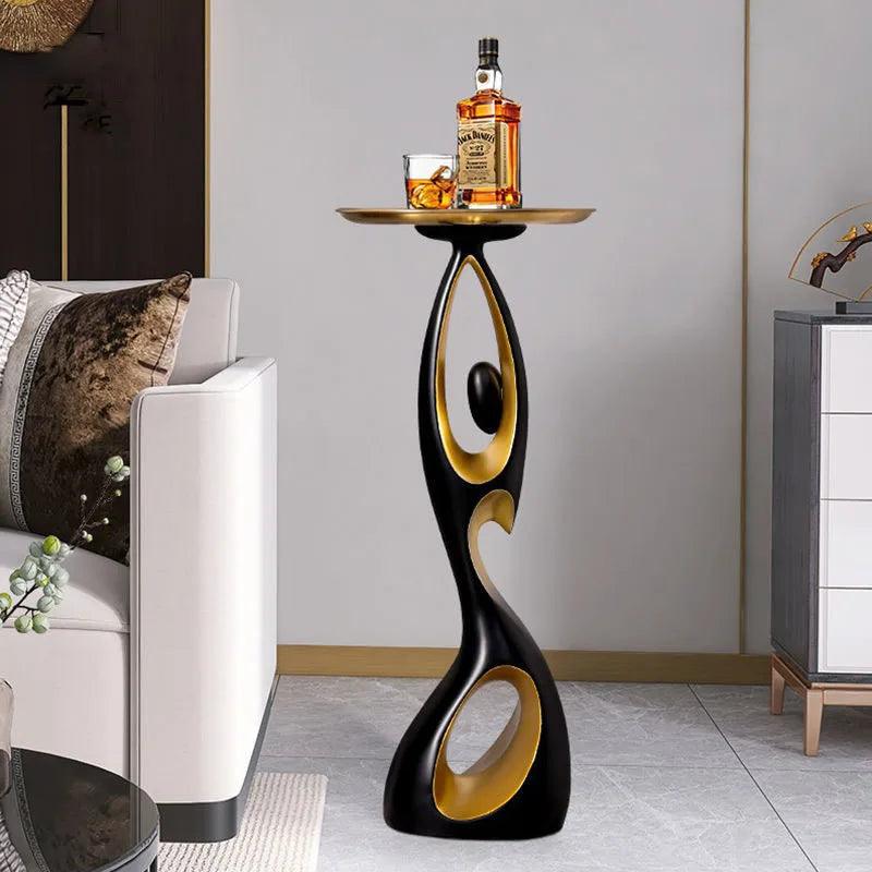 Creative Home Decor Art Abstract Sofa Side Table Light Luxury Living Room Porch Decoration Corner Table Designer Furniture - Pacisia