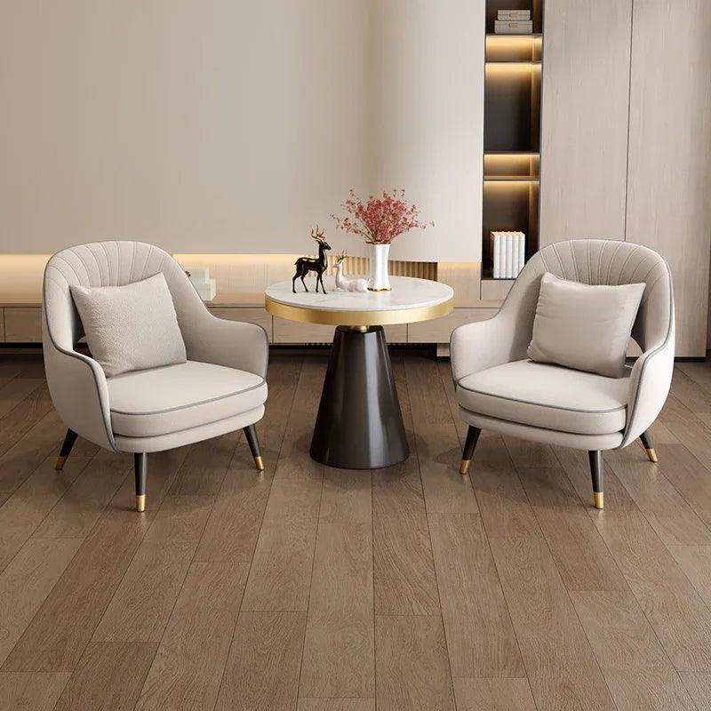 Italian Bar Stools Accent Living Room Chairs Makeup Dressing Backrest Design Sofa Chairs Beauty Salon Stoelen Home Furniture - Pacisia