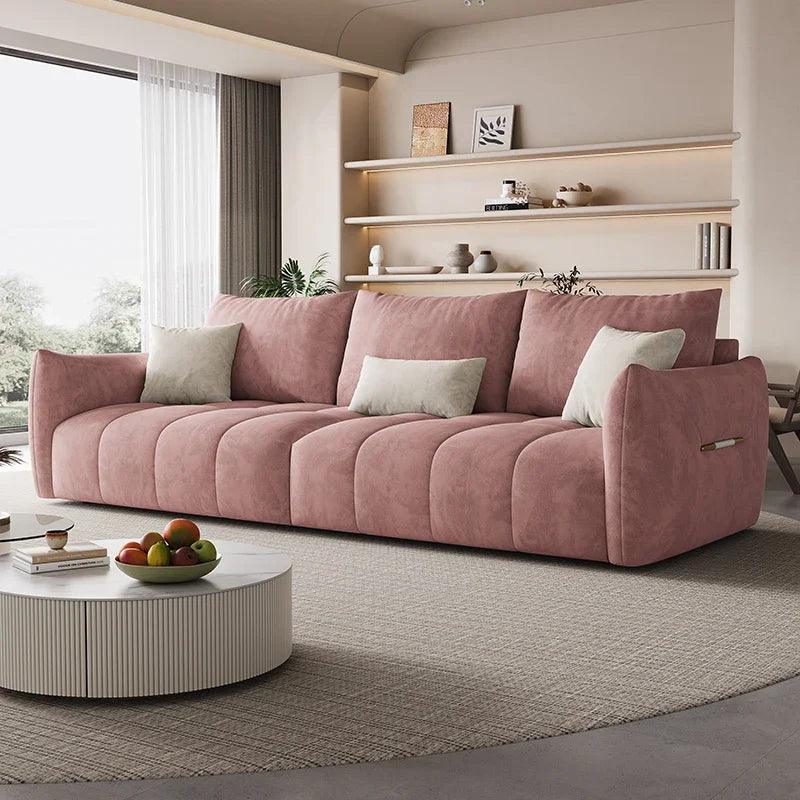 Nordic 3 Seater Sofa Puffs Inflavel Living Room Design European Sectional Sofa Modular Creative Dining Room Muebles Furniture - Pacisia