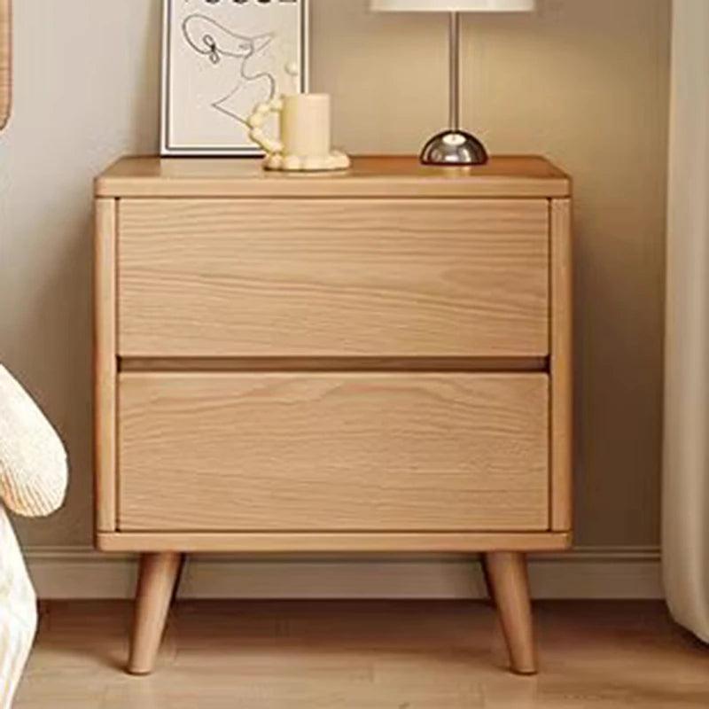 Nordic Modern Nightstands Vintage Bedroom Cute Wood Center Narrow Kawaii Nightstands Luxury Storage Nachttisch Home Furniture - Pacisia