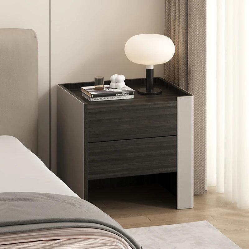 Designer Floating Nightstand Bedside Hanging Bedside Table Narrow Sofa Side Bed Dresser Stand Muebles Nightstands Small Room - Pacisia