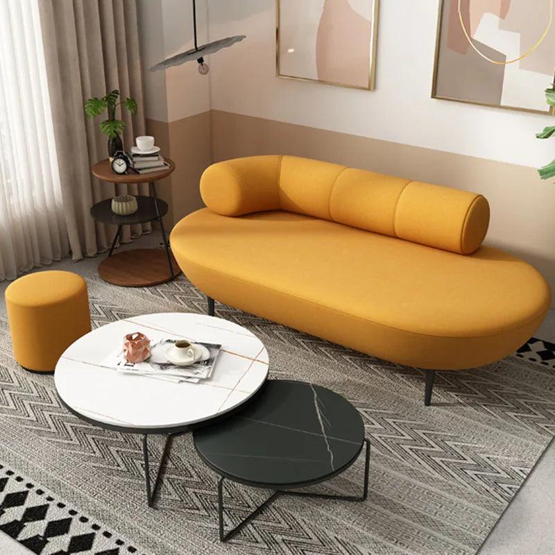 Foam Sponge Pillows Sofa Yellow Organizer Unusual Straight Couch Unique European Sofa Inflavel Furniture Cheap Sofas In Offers - Pacisia