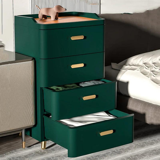 Plastic Drawers Nightstand Multifunction Makeup Hallway Design Nightstand Table Camping Garden Table De Chevet Library Furniture - Pacisia