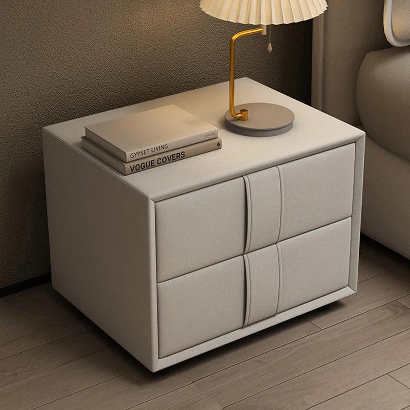 Bedside Cabinet Narrow Table Tables Rooms Nordic Nightstand Small Night Designer Low Bed Headboard Stand Mesas Mini Nightstand - Pacisia