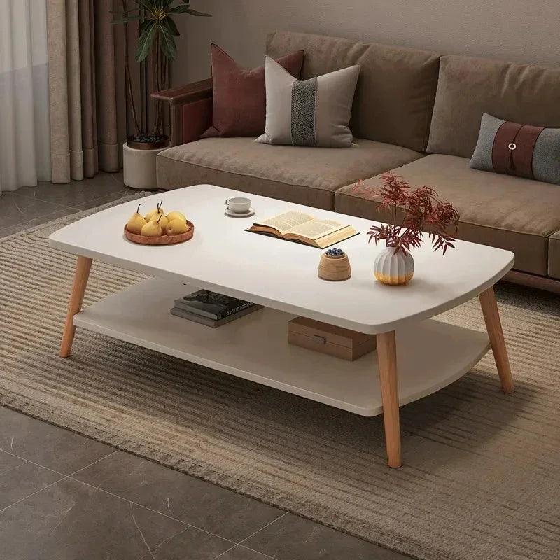 Accent Luxury Replica Coffee Tables Center Entrance Dining Hallway Nordic Coffee Tables Wooden Muebles De Sala Home Furniture - Pacisia