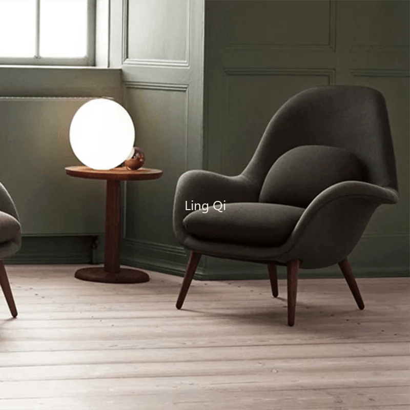 Designer Beauty Salon Living Room Chairs Elegant Nail Salon Luxury Single Sofa Chair Dressing Comfy Poltrona Bedroom Furniture - Pacisia