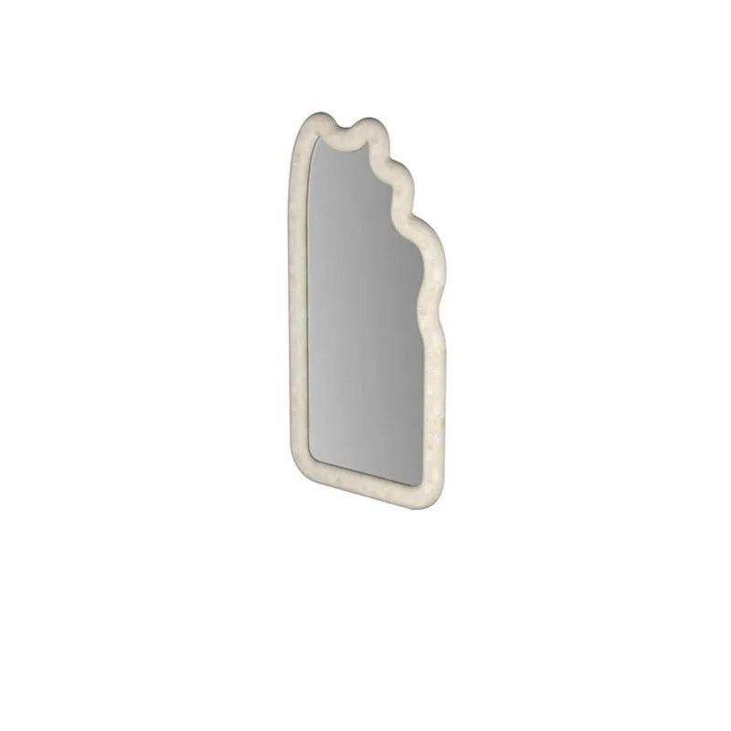 Full Length Wall Mirror Bedroom Appearance Wavechild Wave Wall Mirror Stand Home Styling Espejo Paredcute Room Decor HY50WM - Pacisia