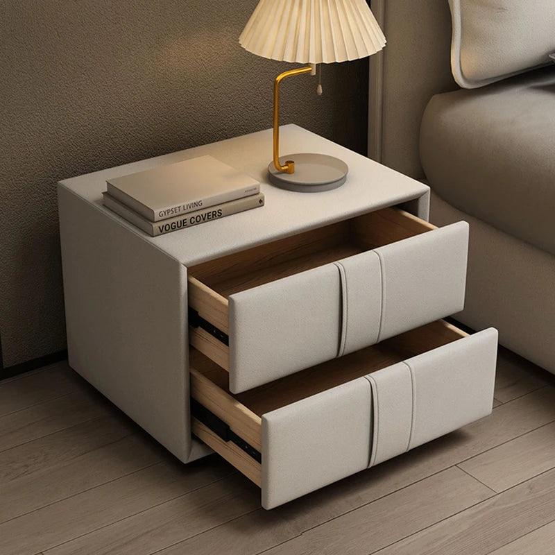 Bedside Cabinet Narrow Table Tables Rooms Nordic Nightstand Small Night Designer Low Bed Headboard Stand Mesas Mini Nightstand - Pacisia