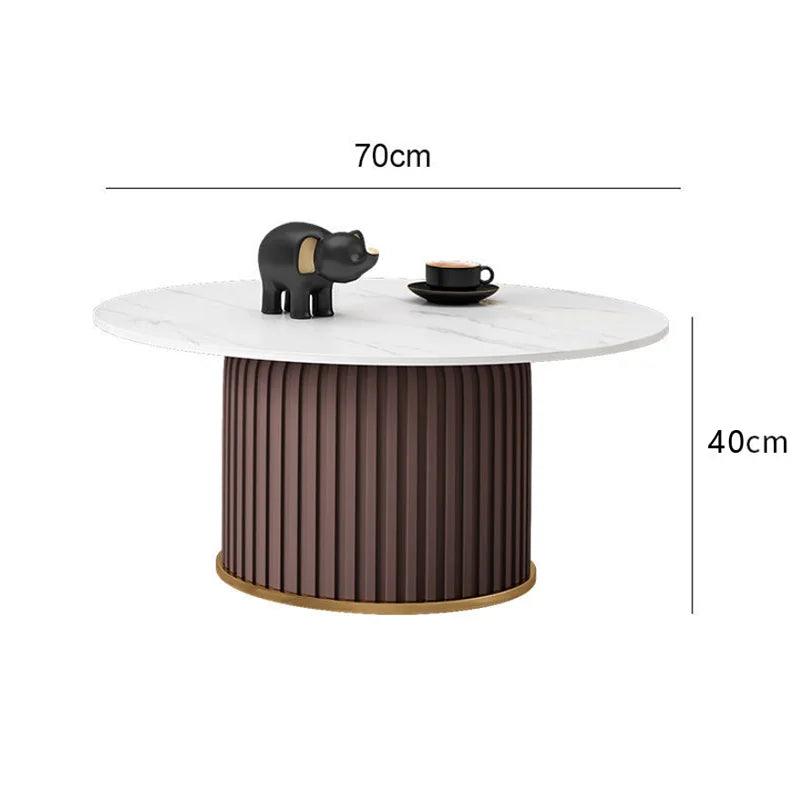white luxury coffee tables modern aesthetic premium minimalist coffee tables marble effect glam cabeceros home furniture - Pacisia