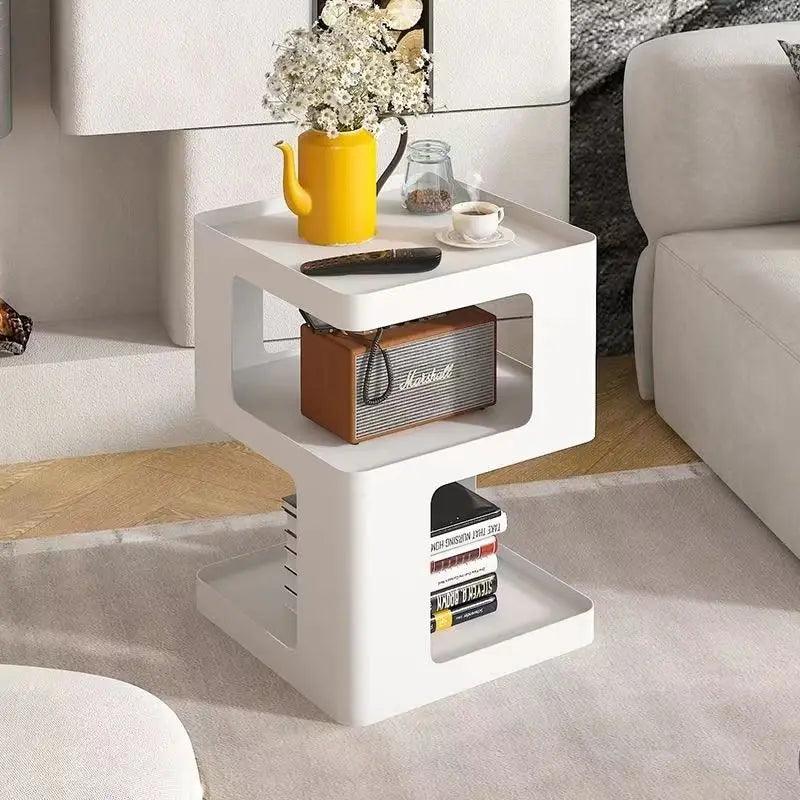 Black Nightstand Side Table Bed Room End Tables Bedroom Dressers Narrow Designer Small Night Muebles Para El Hogar Coffee Low - Pacisia