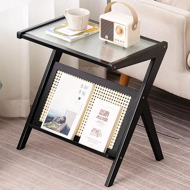 Small Tea Table Cabinet Room Mobile Side Coffee Table Living Room Household Tea Cup Set Brewing Furniture Simple Modern - Pacisia