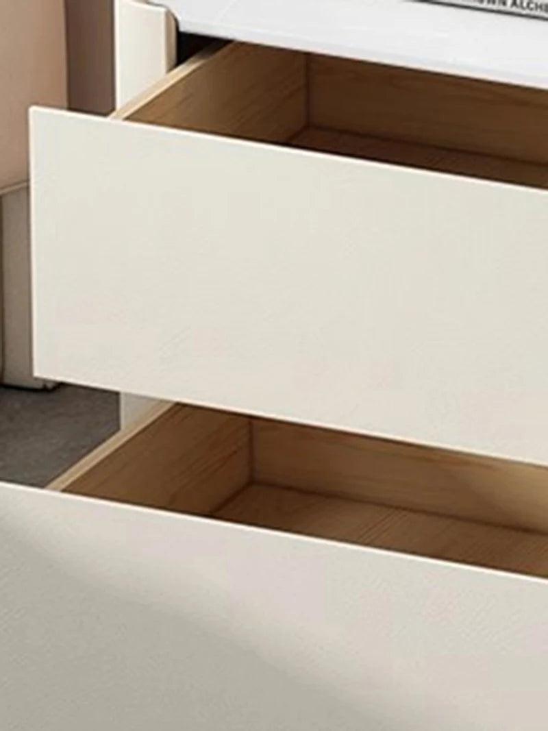 Modern Minimalist Bedside Bedroom Italian Design Drawers Luxury Unique Nightstands Mesitas De Noche Bedroom Furniture HYNT - Pacisia