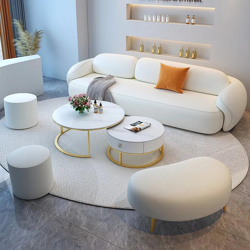 High Back Beauty Sofa New Arrival Large Nordic Human Sofa White Designer Muebles Para Salas Modernos Living Room Furniture - Pacisia