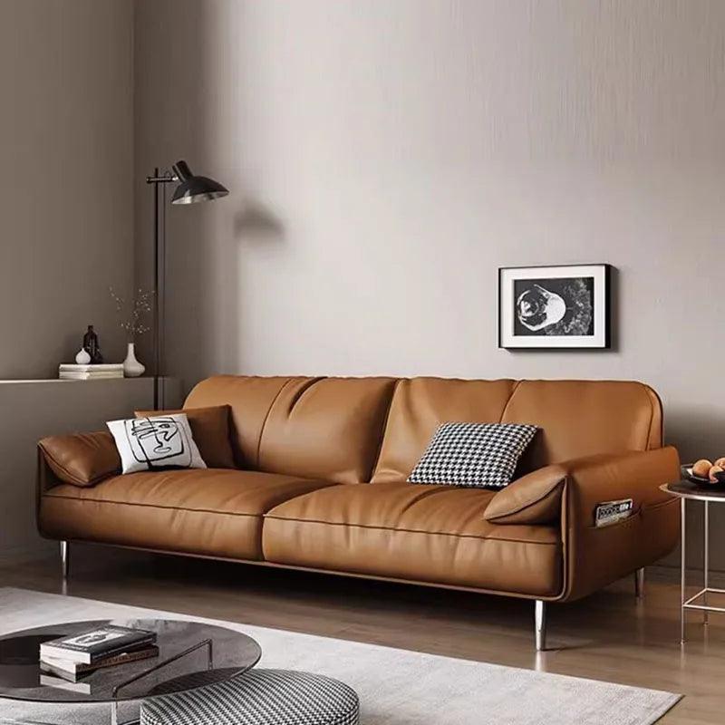 Living Room Relaxing Sofa Comfortable Modern Luxury Bedrooms Nordic Sofa Soft Minimalist Divani Da Soggiorno Home Furniture - Pacisia