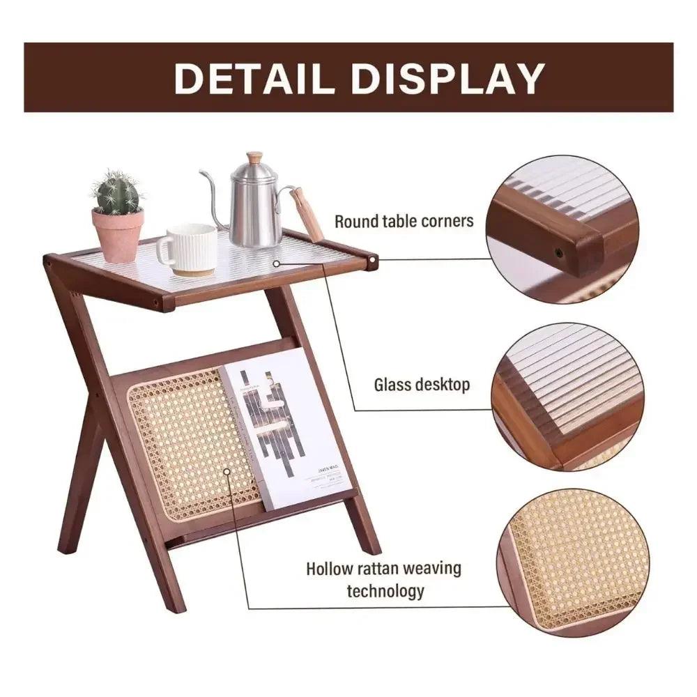 Small Tea Table Cabinet Room Mobile Side Coffee Table Living Room Household Tea Cup Set Brewing Furniture Simple Modern - Pacisia
