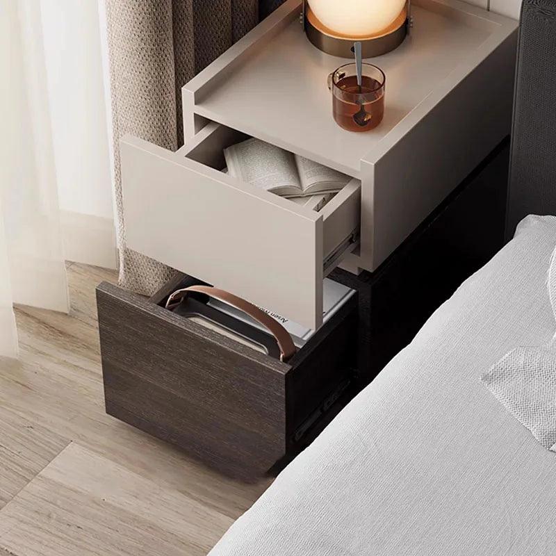 Side Table Mini Nightstands Bed Desk Simple Drawer Corner Cabinet Auxiliary Nightstands Mobile Comodino Home Furniture YX50NT - Pacisia