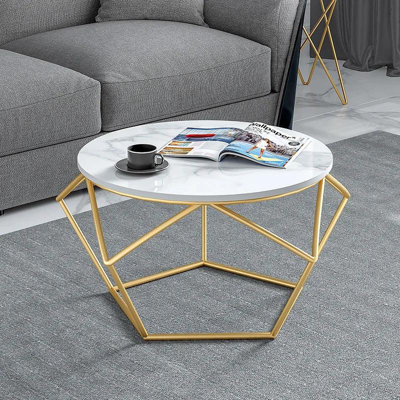 Living Room Design Side Table Metal Luxury Minimalist Home Coffee Tables Modern Design Muebles Para El Hogar Decoration - Pacisia