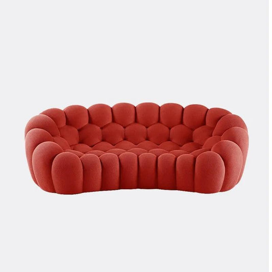 Upgrade Your Living Room with MINGDIBAO Fabric Sofas - Stylish Bubble Couch Designer Cloud Sofa Sets Fluffy Cloth Couch - Pacisia