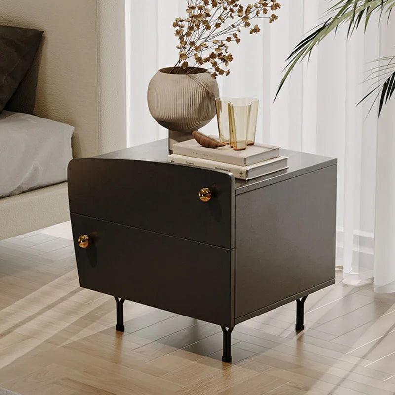 Girl White Nightstand Bedside Nordic Cute Trendy Drawers Night Table Mid Century Space Saving Mesitas De Noche Bedroom Furniture - Pacisia
