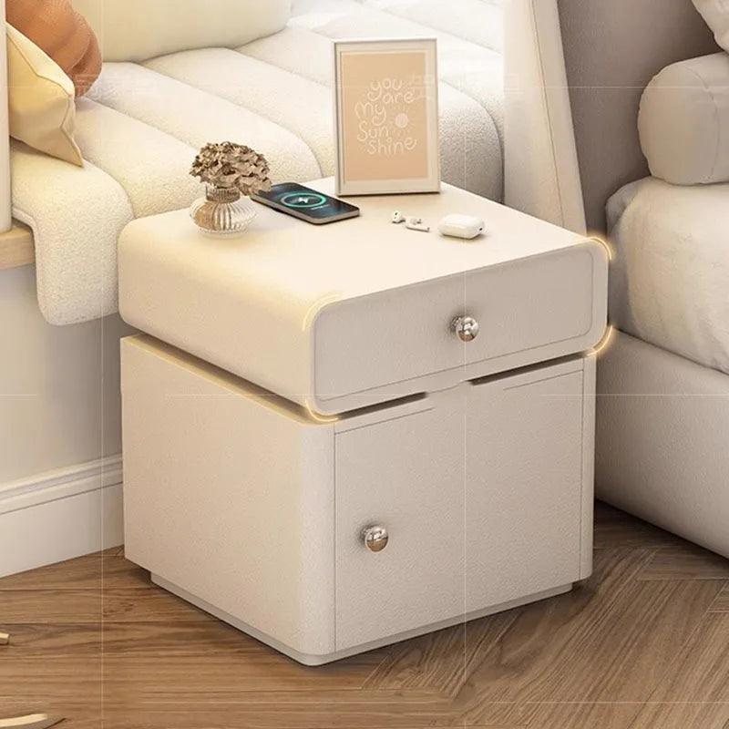 Chest Nightstand Storage Square Designer Bedroom Side Table Beside Bed Table Nordic Table De Nuit Chevet Bedroom Furniture - Pacisia