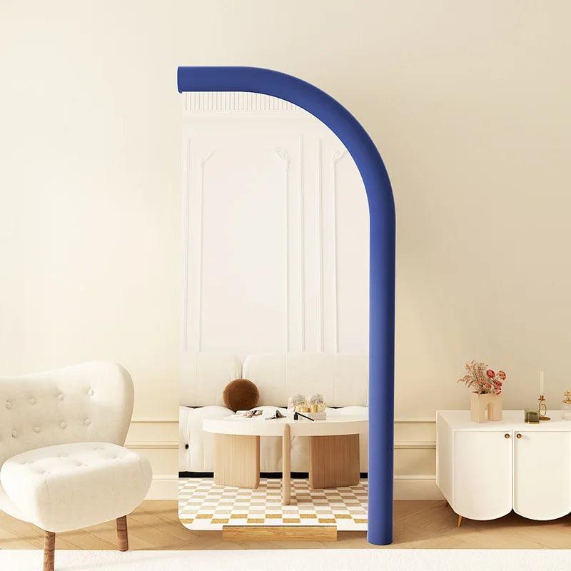 Glassmirror Bathroom Irregular Luxury Asthetic Asymmetric Mirror Wall Design Floor Espejos Cuerpo Entero Living Room Decoration - Pacisia