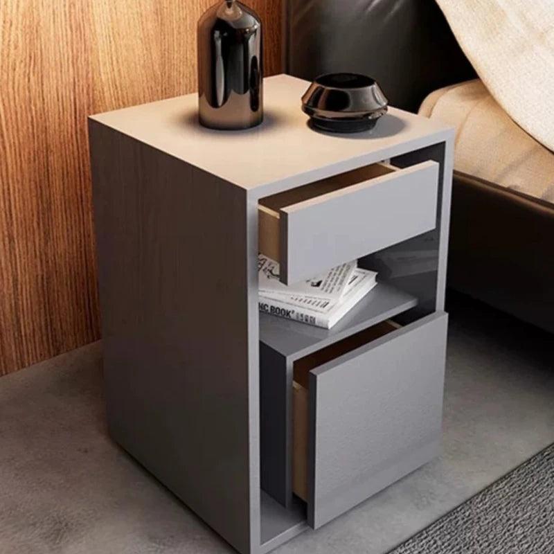 Minimalist Tea Bedside Tables Cute Nightstand Mini Simple Bedside Tables File Cabinets Mudor De Quarto Garden Furniture Sets ZT - Pacisia