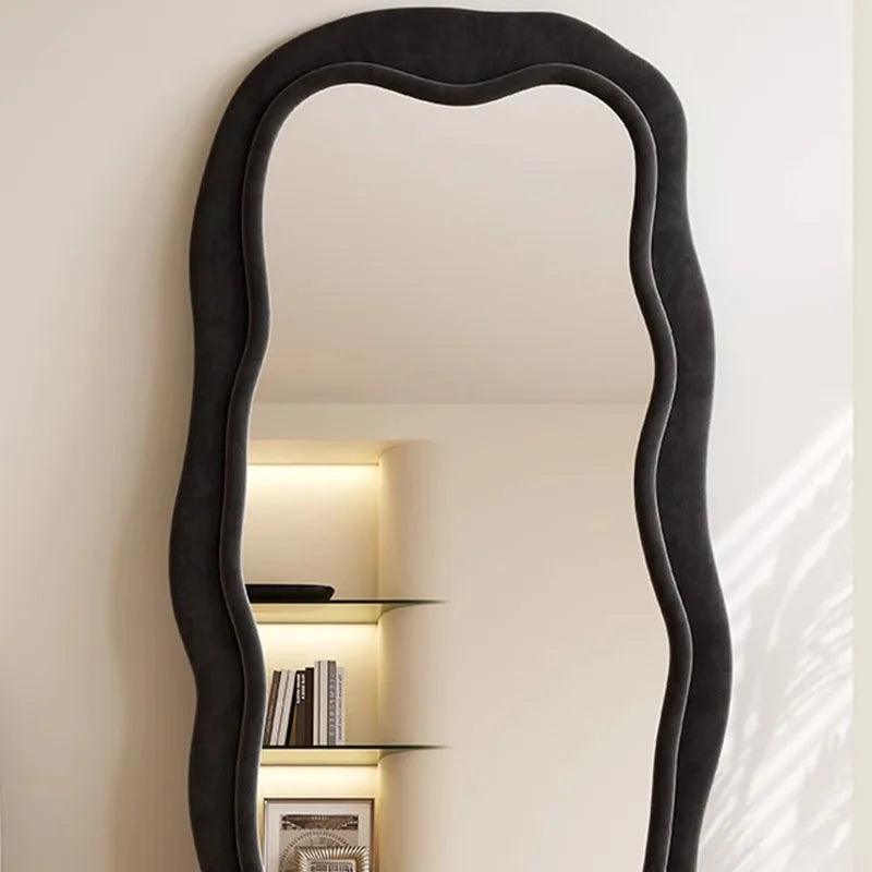 Full Body Decorative Mirrors Large Bedroom Standing Full Length Mirror Nordic Antique Espejo Cuerpo Entero Decor Home Interior - Pacisia