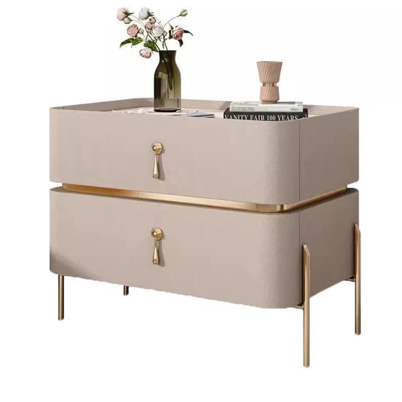 Mobile Dressers Nightstands Side Living Room Wood Console Small Bedside Table Bedroom Luxury Mesa De Noche Bedroom Furniture - Pacisia