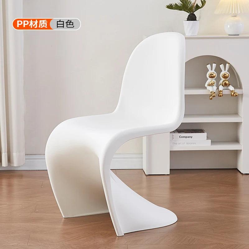 Yellow Home Dining Chairs Modern Iland Makeup Plastic Designer Dining Chairs Acrylic White Sillas Para Comedor Design Furniture - Pacisia