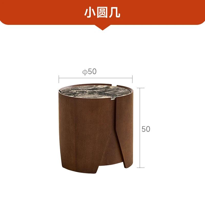 Luxury Living Room Coffee Table Round Mobile Tea Table Modern Design Console Table Basse Moderne Pour Salon Nordic Furniture - Pacisia