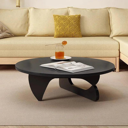 Cute Round Coffee Tables Modern Design Unique Oval Coffee Tables For Living Room Black Nordic Couchtisch Home Furniture - Pacisia