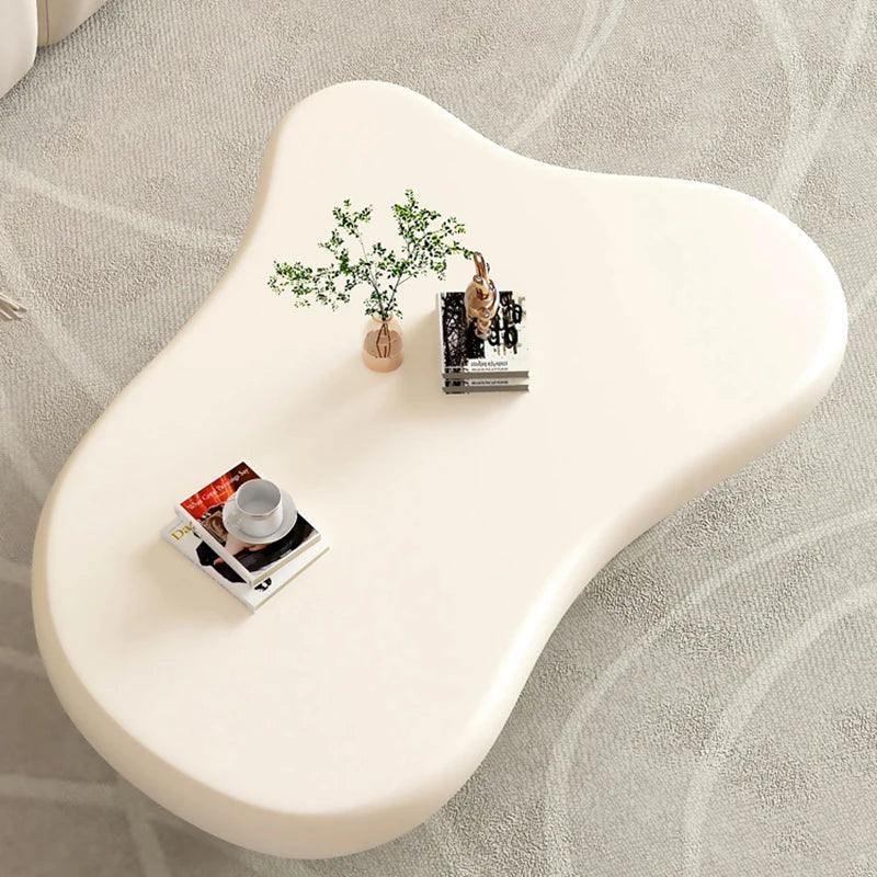 Luxury Modern Coffee Tables Living Room Irregular Ornaments Coffee Table Storage Aesthetic White Center Muebles Home Furniture - Pacisia