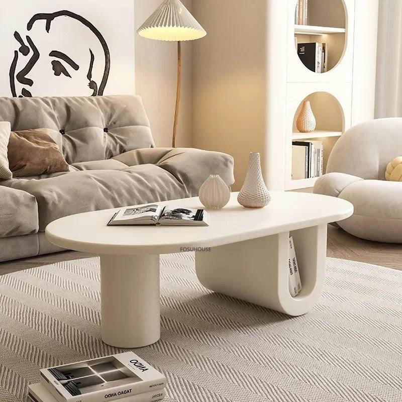 Modern Living Room Furniture Coffee Table for Household Household Alien Sofa Side Table Light Luxury Creative Designer Tables - Pacisia