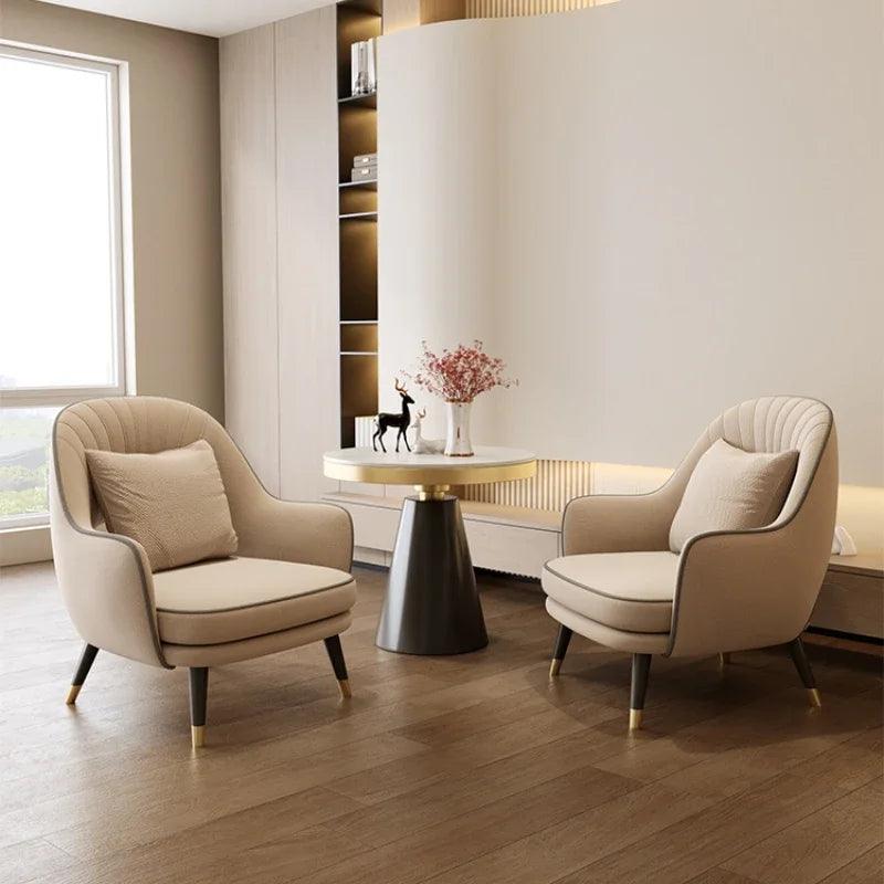 Makeup Luxury Lazy Dresser Chair Single Sofa Sectional Modern Living Room Chair Leisure Accent Chaises De Salon Home Furniture - Pacisia