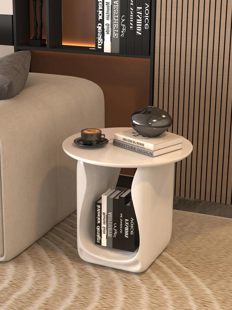 Home Decor Tea Table Creative Living Room Sofa Side Table Modern Style Round Coffee Tables Indoor Home Furnishings Corner Tables - Pacisia