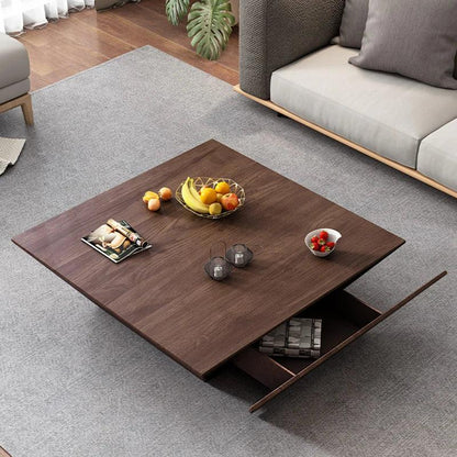 Modern Minimalist Nordic Conference Tables Natural Wood Color Oak Grain Unique Coffee Table Creative Meubles De Salon Furniture - Pacisia