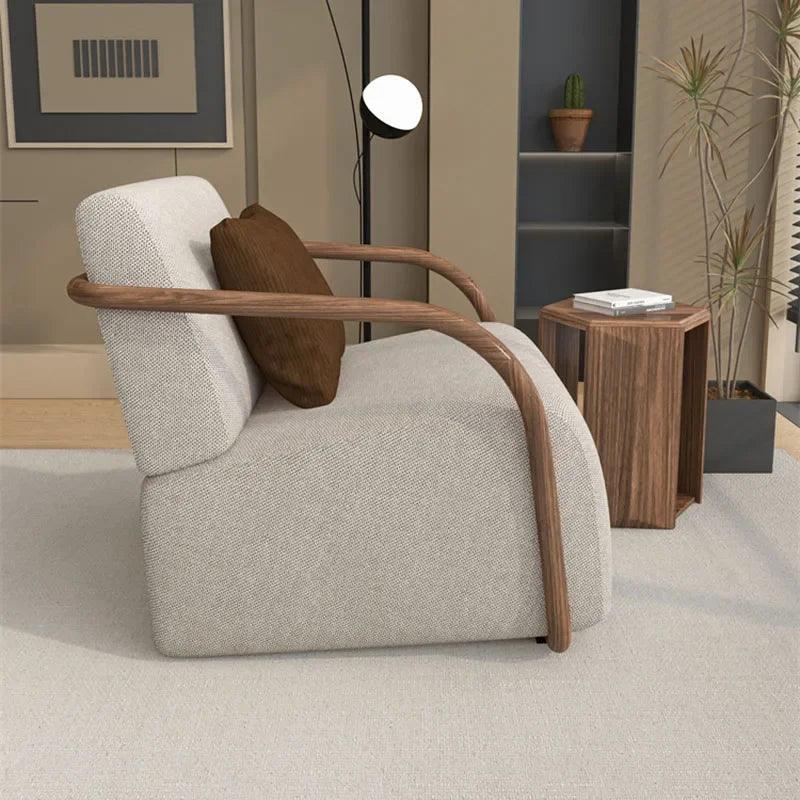 Fluffy Arm Living Room Chair Back Support Ergonomic Floor Lounge Sofa Chair Bedroom Nordic Poltrone Da Salotto Room Decor - Pacisia