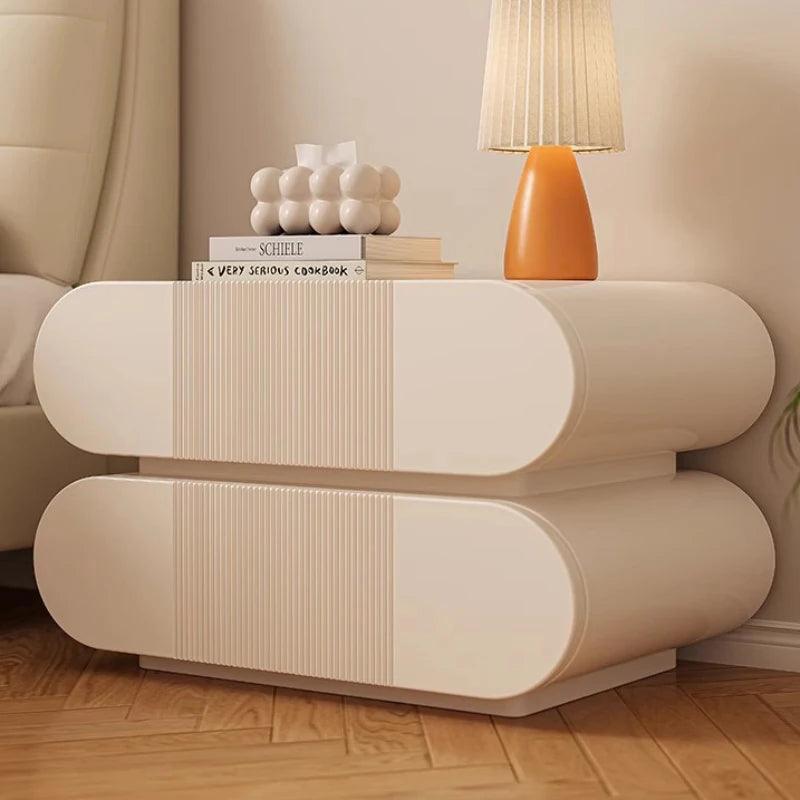 Drawers Nordic Nightstand Side Console Designed Storage Bedside Tables Night Cabinet Mesa De Cabeceira Salon Furniture CY50NS - Pacisia