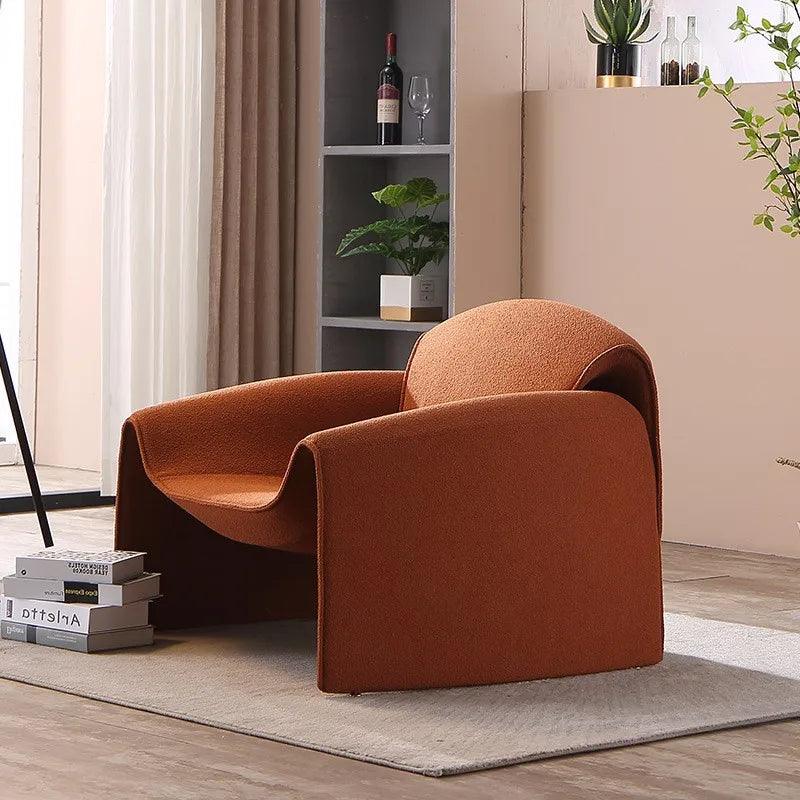 Crab Chair Single Chair Living Room Light Luxury Italian Minimalist High-end Creative Leisure Single Designer Sofa Chair - Pacisia