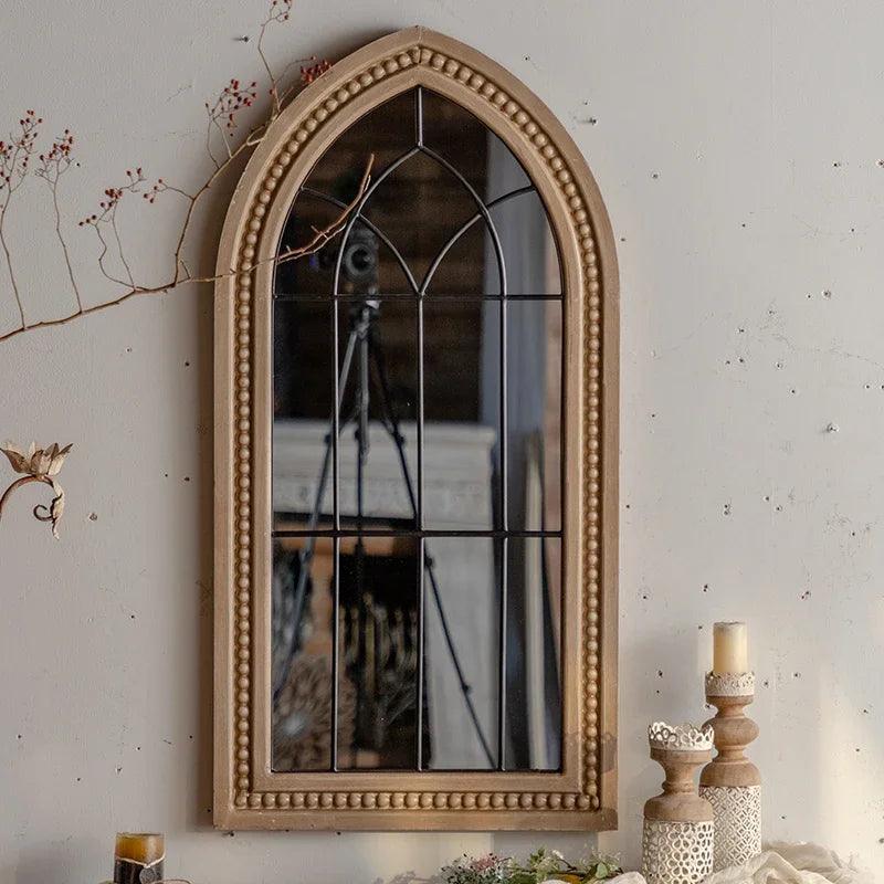 Hanging Vintage Mirrors Makeup Living Room Nordic Large Mirrors Wall Aesthetic Espejos Decorativos De Pared Home Decoration - Pacisia