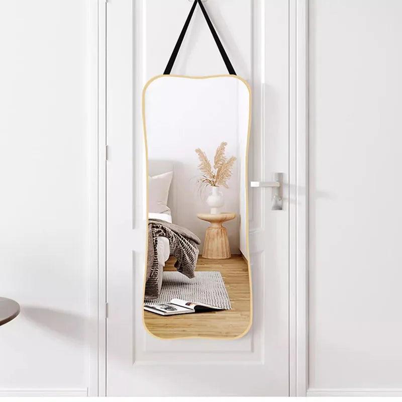 Nordic Arch Mirrors Glass Makeup Compact Haircut Mirrors Bathroom Decorative Espejos Decorativos De Pared Decoration Home - Pacisia