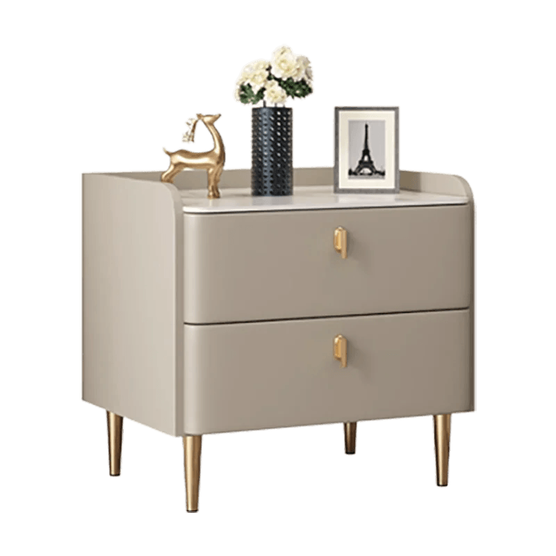 White Bedroom Night Table Nordic Minimalist Trendy Luxury Nightstands Plastic Drawer Articulos Para El Hogar Hotel Furniture - Pacisia