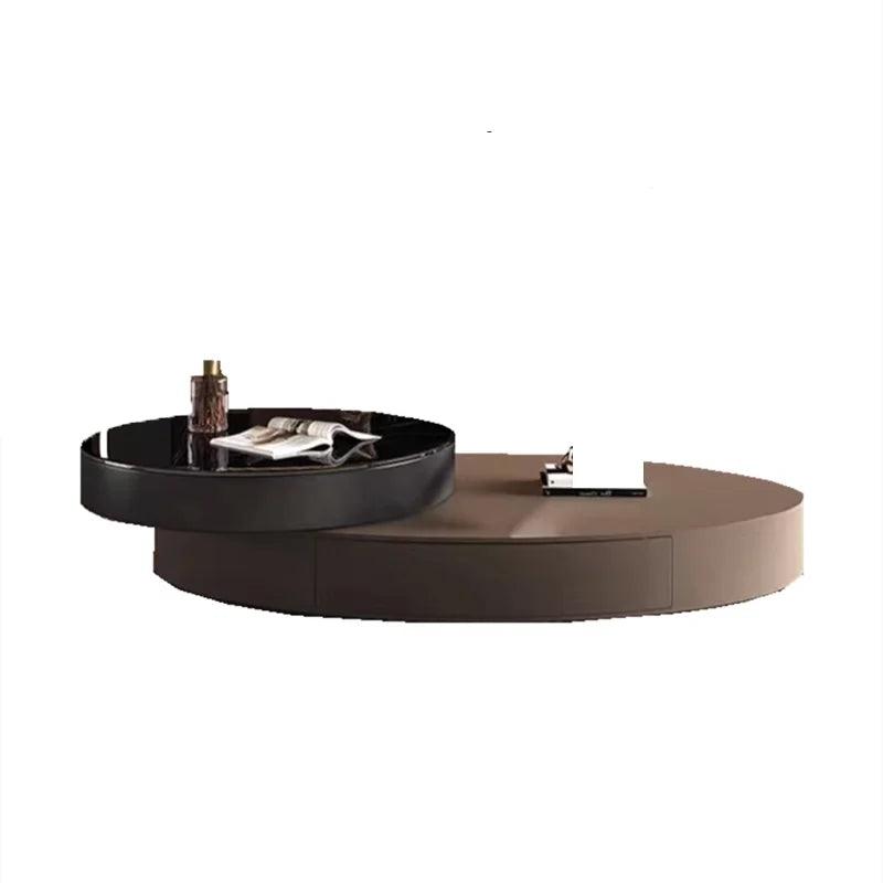 Console Furniture Coffee Table Low Table Desk Side Tables Center Living Room Hall Lift Up Round Sofa Yemek Masasi Design Home - Pacisia