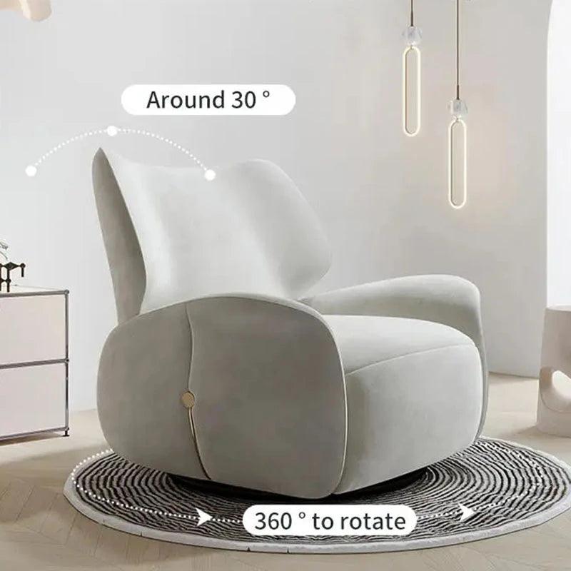 Puffs Living Room Chair Modern Electric Luxury Beauty Lounge Office Reclinable Chairs Lounge Chaise De Bureaux Sofaset Furniture - Pacisia