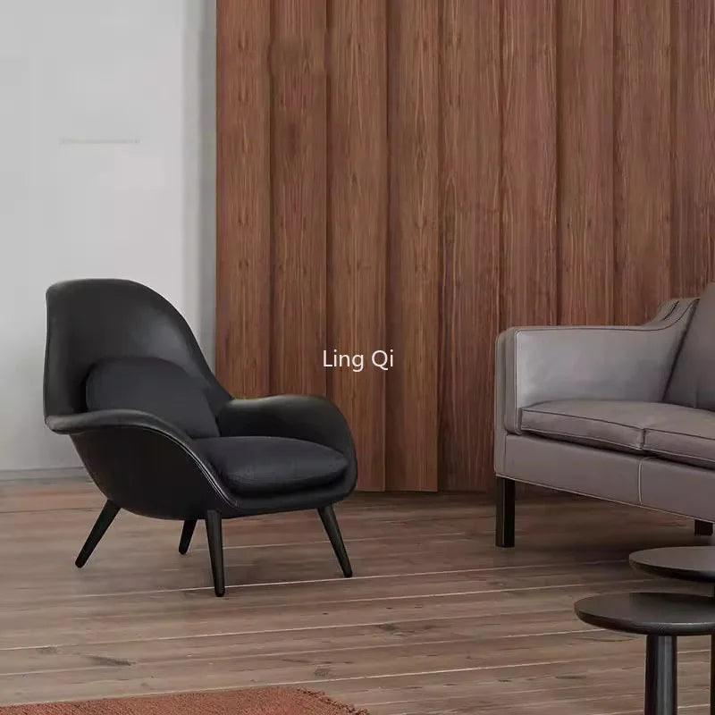 Designer Beauty Salon Living Room Chairs Elegant Nail Salon Luxury Single Sofa Chair Dressing Comfy Poltrona Bedroom Furniture - Pacisia