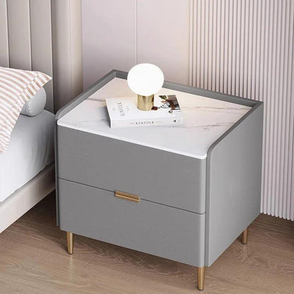 White Nordic Nightstand Modern Bedroom Wood Bedside Storage Nightstands Home Luxury Mesa De Cabeceira Garden Furniture Sets - Pacisia