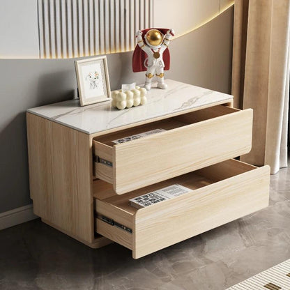 Designer Cabinet Storage Bed Desk Bedroom Bedside Table Hanging Open Cabinets Nightstand Auxiliary Tables Mueble Floating Nordic - Pacisia